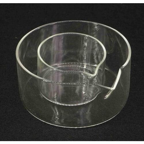 Lab Glass Crystallizing Dishes 150/180/200mm O.D with Spout Crystallization Experiment