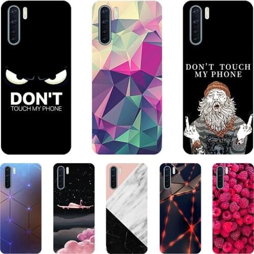 For OPPO A91 Case Phone Cover Silicone Soft TPU Back Cover for OPPO A91 OPPOA91 Case Cute Bumper for OPPO A 91 6.4 inch Coque