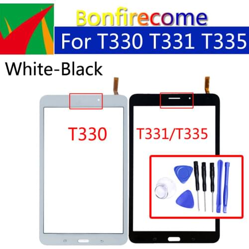 For Samsung Galaxy Tab 4 8.0 T331 t335 T330 Touch Screen Digitizer Panel Glass Lens LCD Display Tablet Touchscreen Replacement