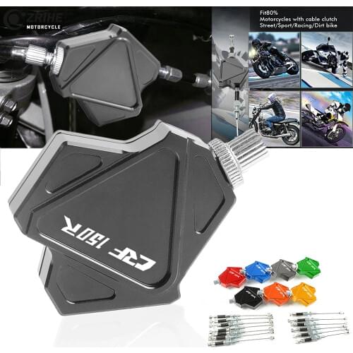 Easy Pull Clutch Lever CNC Aluminum Stunt Clutch Cable System For Honda CRF150R CRF 150R CRF 150 R 2007 2008 2009 2010 2011-2018