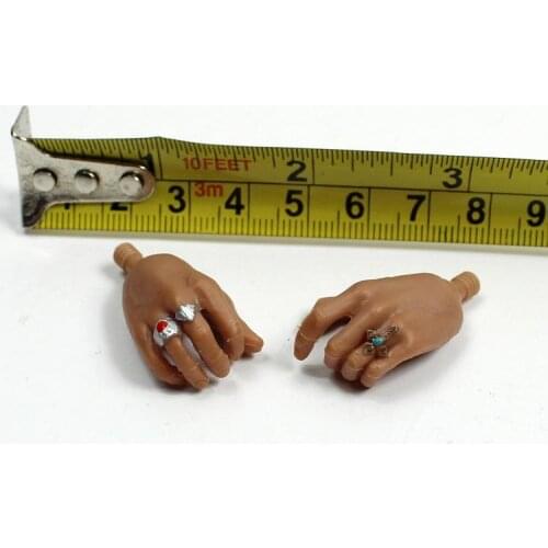 Mnotht 1/6 Scale Male Soldier Ring Hand Model fit for 12in Phicen JIAOUL Man Body Model Toy