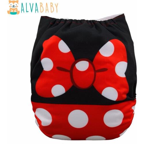 New Arrival Alva Baby Cloth Pocket Diaper with 1pc Microfiber Insert YD70