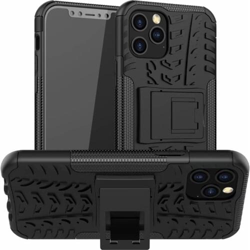 Shockproof Armor Dazzling Pattern Case For iPhone 12 11 Pro Max Case With Stand For iPhone 8 7 6 Plus X XR XS Max Fundas Coque