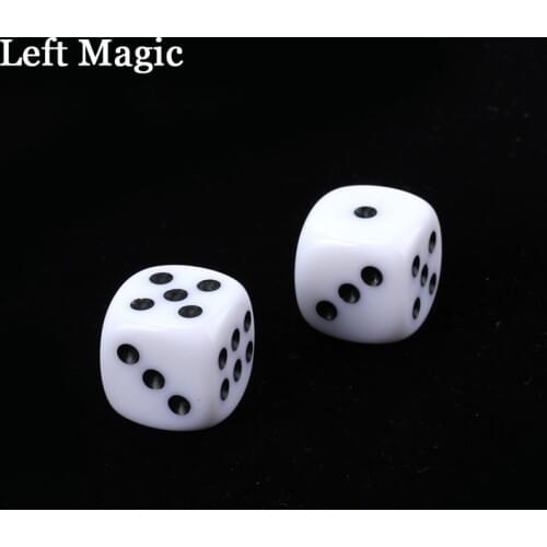 Russian Dice Deluxe Forcing Dice (Black Color Dice) - Magic Tricks Fun Magic Street Close Up Stage Accessories Illusion Mental
