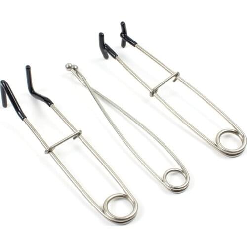 Fishing Decoupling Device Fish Mouth Opener Stainless Steel Spreader Piler for Fresh Saltwater Fishing Lip Gripper Tackle Tools