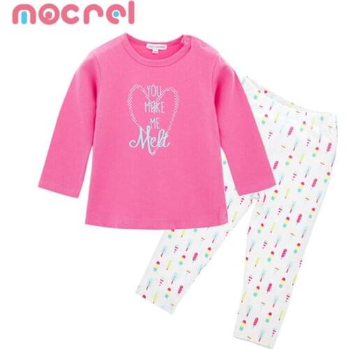 Suits Spring Children Head Girl Two-Piece Long-Sleeved Pants Suit Suit Baby Girl Clothes Baby Clothes Newborn Girl Sets
