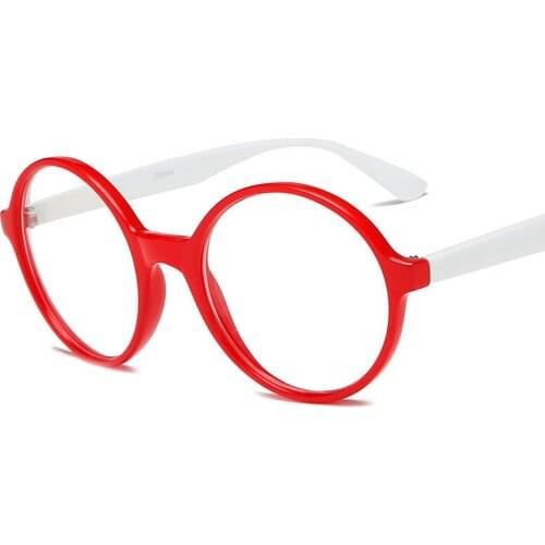 Veshion Round Simple Retro Glasses Frames Men Women Optical Fashion Computer Glasses