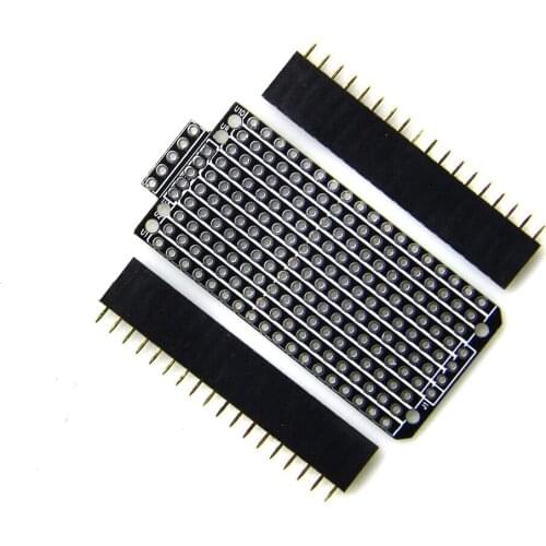 LORA32 doppelseitige perfbord Convex ProtoBoard Schild for esp32 lora development board