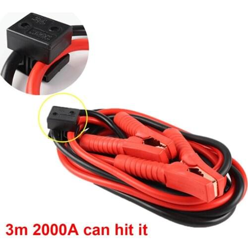 3/4M Heavy Duty Quality Booster Cables Car Battery Jump Start For Car Van Booster Cable Batteries Accessories 500A/2000A MP