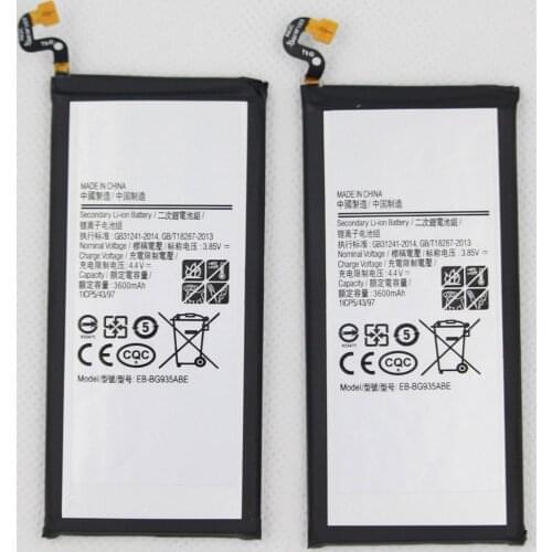 10pcs/lot batteries For Samsung Spare Phone Battery EB-BG935ABE Battery For Samsung GALAXY S7 Edge G9350 G935FD SM-G935F
