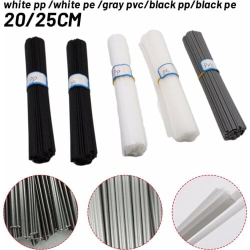 10pcs Welding Rods Plastic 200/250mm ABS/PP/PVC/PE Welding Sticks Nozzle Welder Gun Welding Repair Supplies