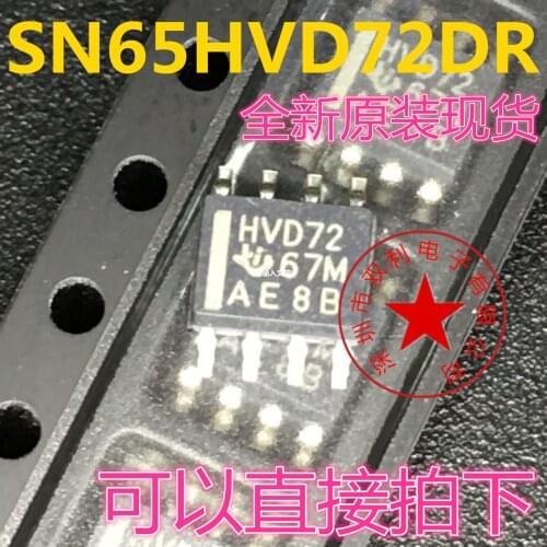 100% New&original In Stock SN65HVD72DR SOP-8 TI HVD72