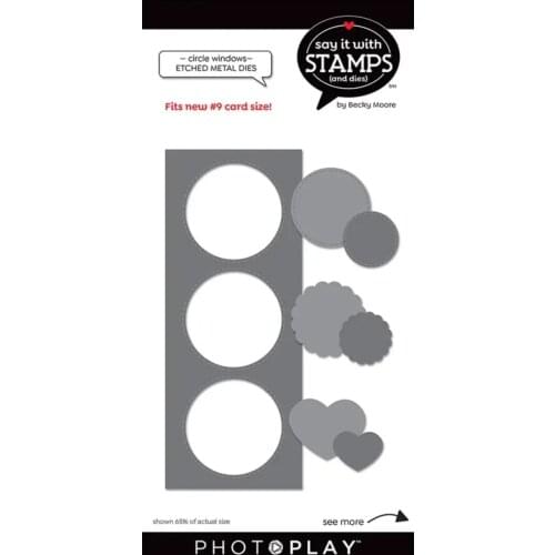 2021 AliliArts Metal Cutting Dies Circles Windows diy Scrapbooking Photo Album Decorative Embossing PaperCard Crafts Die