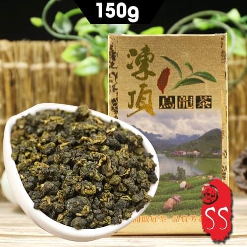 2021 Taiwan Dongding Oolong Tung-ting Mountain Tea Natural Oolong Cha Box Tea 150g