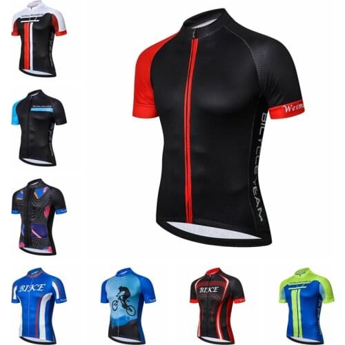 2021 Pro Team Sports Cycling Jersey Shirt Men Summer Mountain Bike Clothing Maillot Ciclismo Quick Dry MTB Bicycle Wear Clothes
