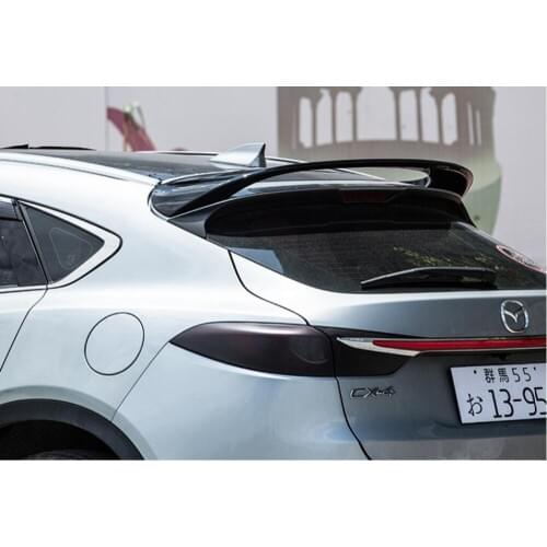 ABS Paint Car Rear Wing Trunk Lip Spoilers Fits For 17-18 Mazda CX-4 2017 2018