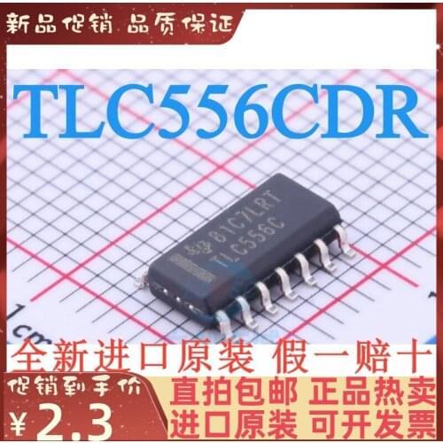 Free shipping TLC556C TLC556CDR 10PCS