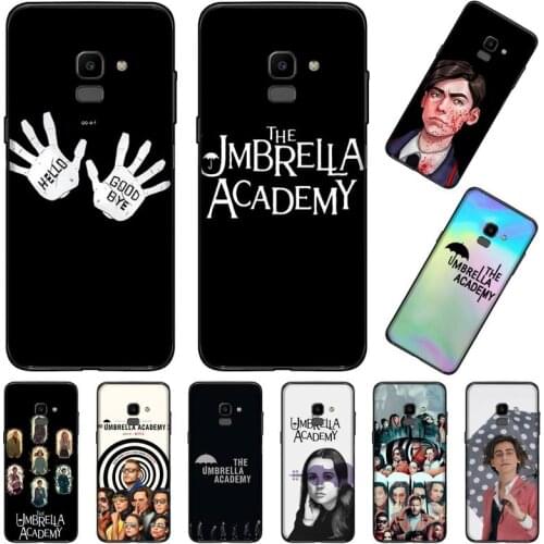 New TV The Umbrella Academy logo coque Phone Case For Samsung Galaxy J2 J4 J5 J6 J7 J8 2016 2017 2018 Prime Pro plus Neo duo