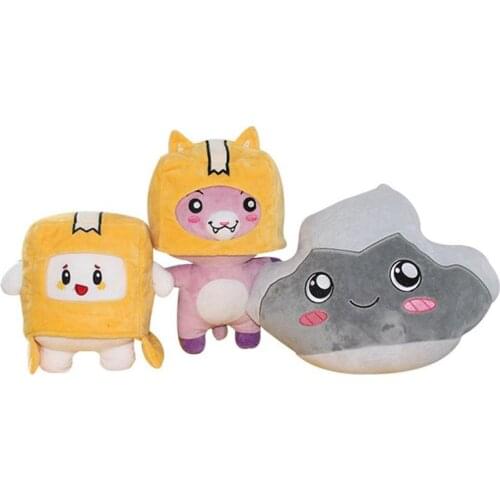 Children Cute Plush Toy Detachable Cartoon Robot Paper Box Villain Transforms Into Cat Pillow Doll Stuffed Plush Toy Child Gift