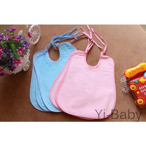 Free shipping YB0027 Baby bib Baby waterproof bib Burp Cloths Infant saliva towels 12PCS/Set