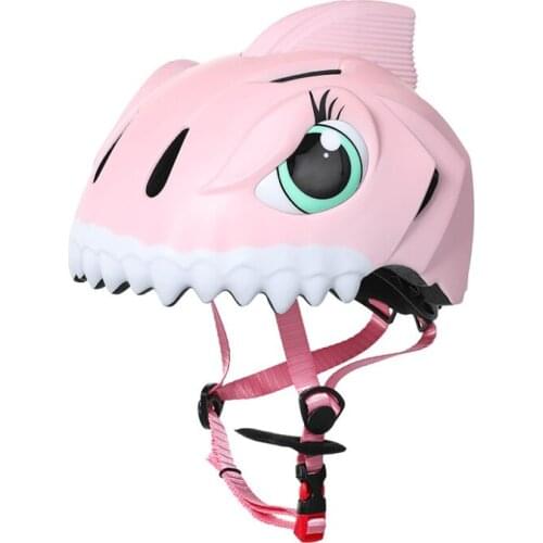 Children Helmet Outdoor Cycling Head Protector Lovely Shark Design Safety Helmets Sport Protective Gear For Girl And Boy Gift