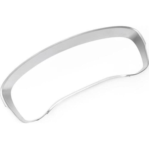 For BMW 528li 530li 540li G30 2018/For BMW 6 Series GT 2018 1PC ABS Chrome Car Dashboard Decoration Central Control Cover Trim