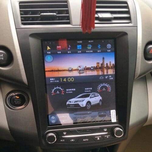 For Toyota RAV4 2009 2011 Auto AC 10.4" Tesla Head Unit 2 Din Car Radio Video Screen Android 9 GPS Navigation Multimedia Player