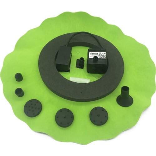 SR160F1HY28 8V Solar Fountain Outdoor Garden Landscape Courtyard Pond Aeration Filter With Battery Fountain Nozzle Water Pump