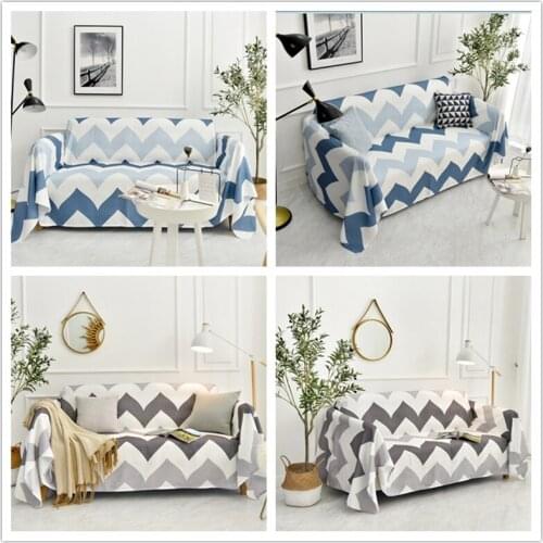 GY4053 European Water Wave Blanket Sofa Decorative Slipcover Stitching Can Do Curtain TableCloth Pillow Case