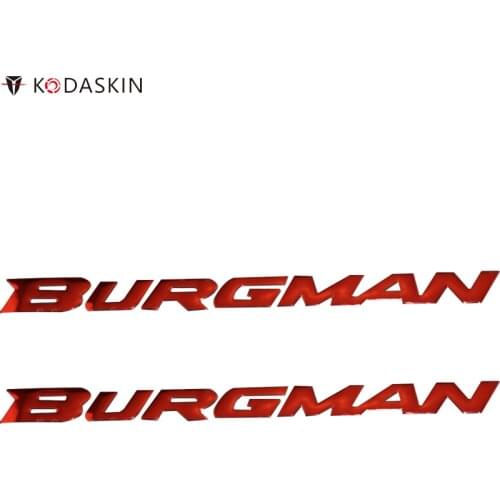 KODASKIN Motorcycle Logos Emblems Stickers Decals for Suzuki Burgman AN125 AN200 AN400/ABS AN650
