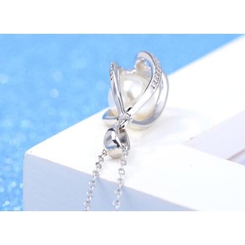 LN28 hot selll style size necklace lover gift hot sell product 2019 new product 35mm pendant summer 14k gold necklace