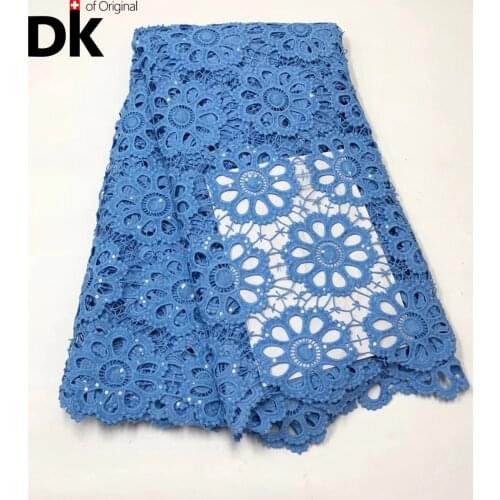 2021 Latest Design Swiss Voile Lace In Switzerland High Quality Cotton 5 yards Nigerian Dry Lace Fabric African French Voile Lac