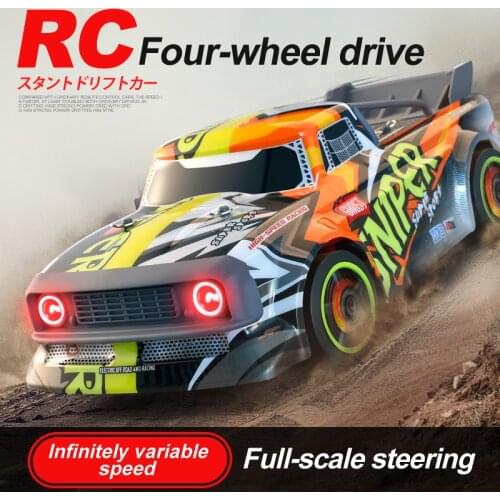 Professional Racing RC Car 30KM/H 4WD Electric Continuously Variable Speed rc Car Off-Road Drift proportional steering rc car