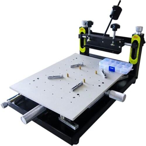 Puhui factory solder screen printing, pcb screen printing machine,Desktop PCB solder paste printer