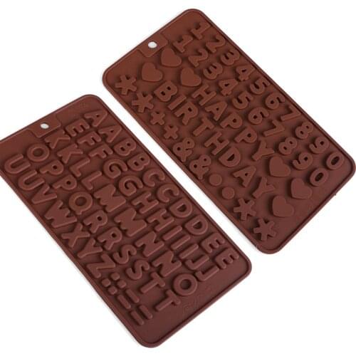 1PC DIY Silicone Cake Mold 10-Cavity Love Heart Shaped Silicone Molds Fondant Cake Chocolate Mold For Kitchen Accessories Mold