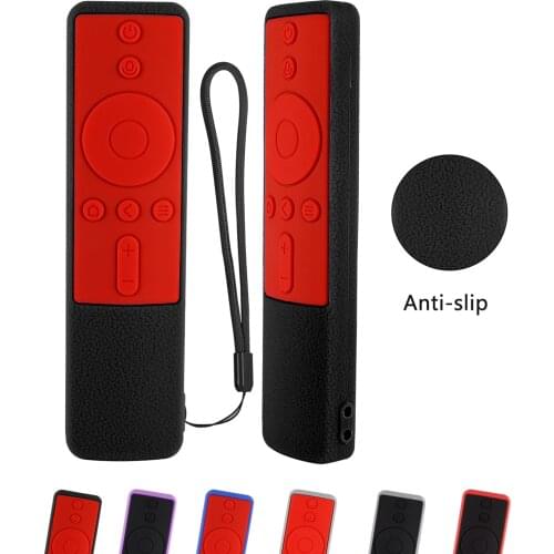 Silicone Remote Control For Xiaomi TV 4A 4C 4X 4S Soft Silicone Protective Case Rubber Cover for Xiaomi IP TV Set-top Box 4S Pro