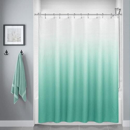 Modern Textured Shower Curtain Set Waterproof Fabric Shower Curtain Art Print Bathroom Decor Fabric Fall Curtains 180x180cm