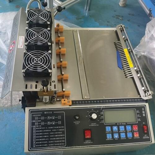 Computer Automatic Hot and Cold Cloth Belt Cutting Machine Magic Adhesive Tape Zipper Webbing Machine Elastic Belt Cutting