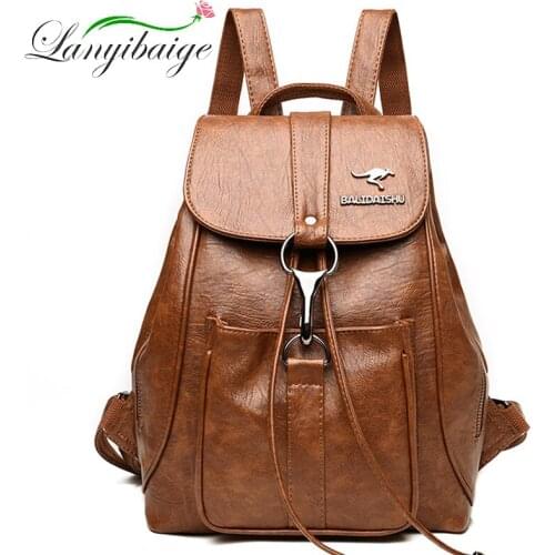 High-End Quality Female Bags Designer Large-Capacity Casual Bagpack Fashion Hot Sale Student School Bag Simple Travel Backpack