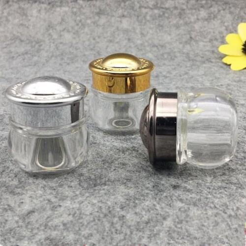 10g Acrylic Cosmetic cream Jars Pot Eyeshadow Makeup Face Cream Container Bottle Fashion Design Capacity 1000pcs