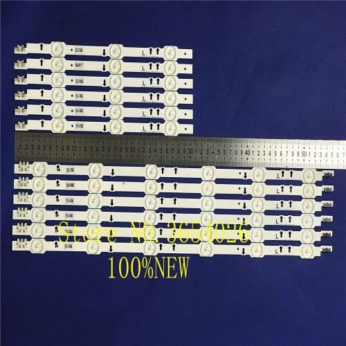 2SET=24PCS NEW LED strip for Samsung UA40HU6000J DUGE-400DCA-R4 DUGE-400DCB-R4 BN96-32175A 32174A CY-GH040HGLV2H