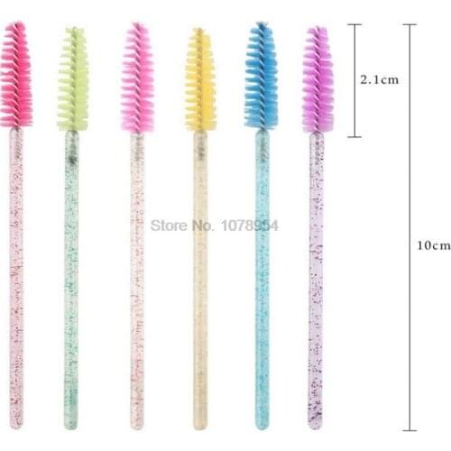 200bags 50pcs/bag Factory direct crystal rod disposable eyelash brush new