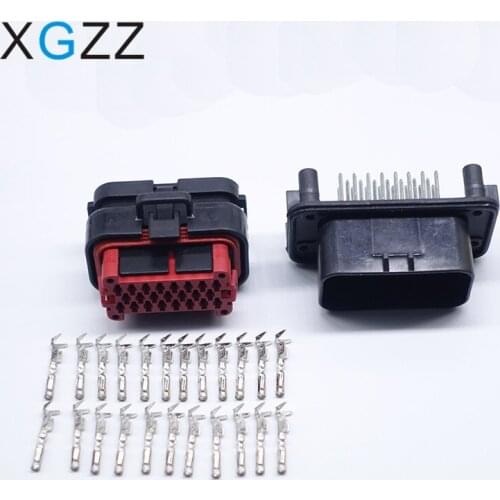 5 Set Tyco AMP 23 Pin Auto Waterproof Female Connector 770680-1