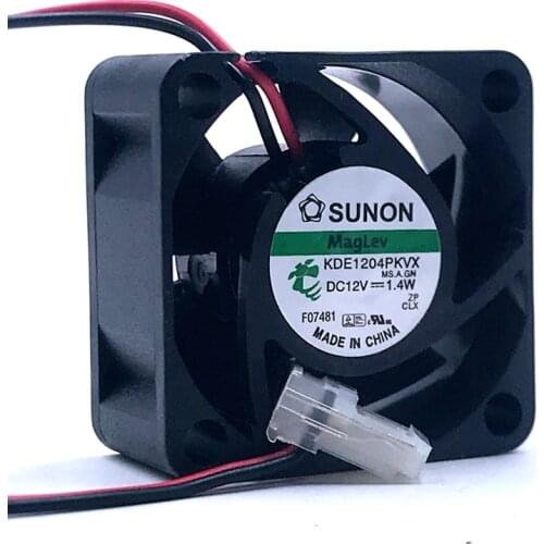 5pcs new Maglev For Sunon DC12v 1.4w 4020 40 40MM 4cm KDE1204PKVX server inverter power supply axial cooling fans 2pin