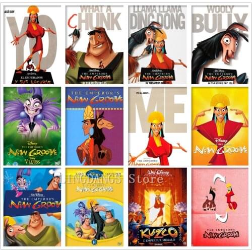 5d Diy Diamond Painting Disney Movie The Emperor S New Groove Cartoon Diamond Mosaic Embroidery Cross Stitch Art Home Decor Gift