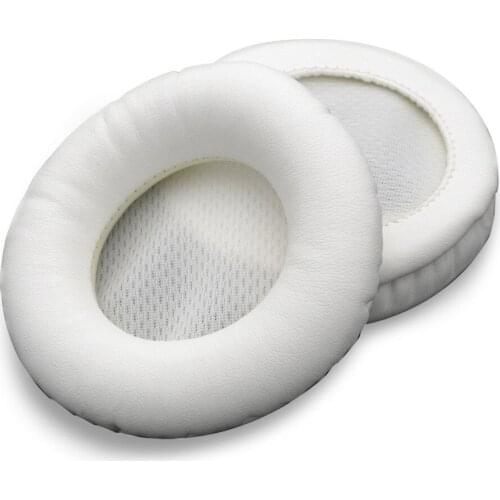 White Leather Ear Pads Replacement Pillow Earpads Cushion Cover Cups Repair Parts for AKG K267 Tiesto Reference DJ Headphones
