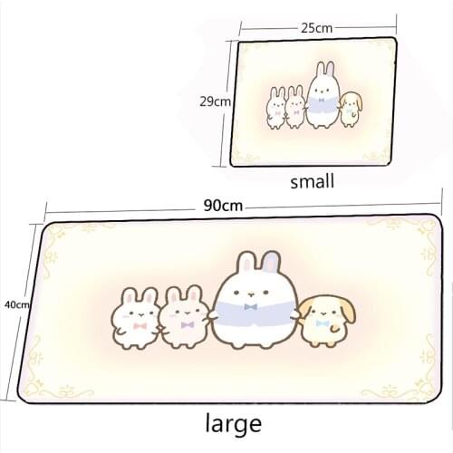Gamer Kawaii 40X90CM Creative Large Mouse Pad XXL Desk Mat Carpet Laptop Gaming Accessories Suitable Csgo Mousepad Gaming Carpet