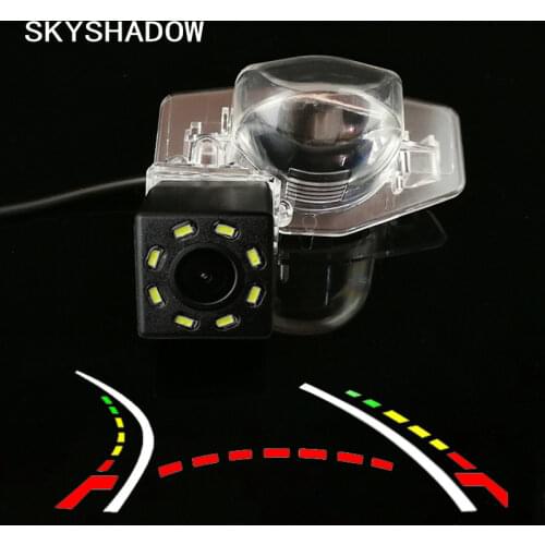 HD Wireless Car CCD Rear Camera Fisheye 12 led dynamic Night Vision For HONDA CRV CR V 2012 2013 2014 2015 Fit Crosstour Odyssey