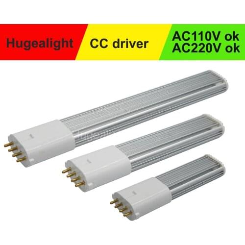 Led 2g7 9w 8W 6W 5w 11w 4pins led light tube Indoor Brightness Energy Saving Horizontal Plug led light Aluminum LED Bulb