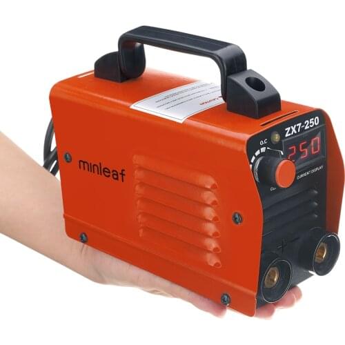ZX7-250 250A Mini Electric Welding Machine Portable Digital Display MMA ARC DC Inverter Plastic Welder Weld Equipment